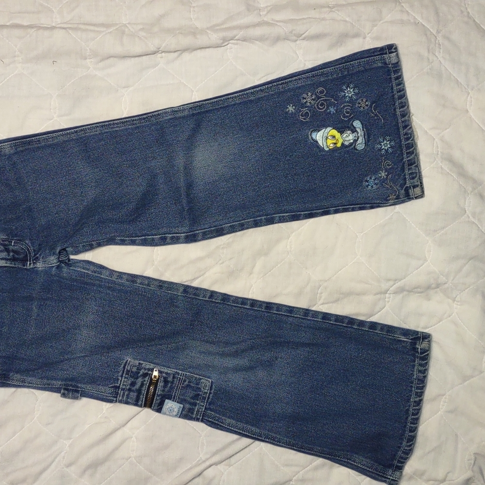 90’s Tweety Bird Jeans Girls Size 7